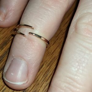 Rose Gold colored Midi ring